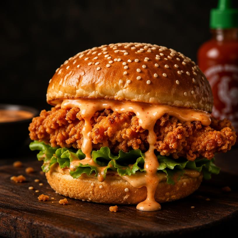 Zinger Chicken Burger